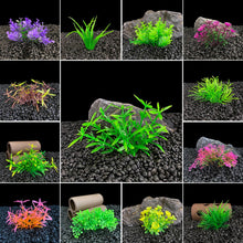 Load image into Gallery viewer, Artificial Plants Aquarium Decor Water Weeds Ornament Plant Fish Tank Aquarium Grass 2.5x5cm 1Pc Simulation Decoration#15
