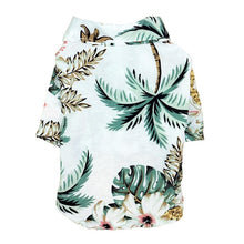 Load image into Gallery viewer, 2019 Dog Cute Print Hawaii Beach Casual Pet Travel Shirt Summer Beach Shirt Short Sleeve Small Dog Cat Chihuahua Blouse
